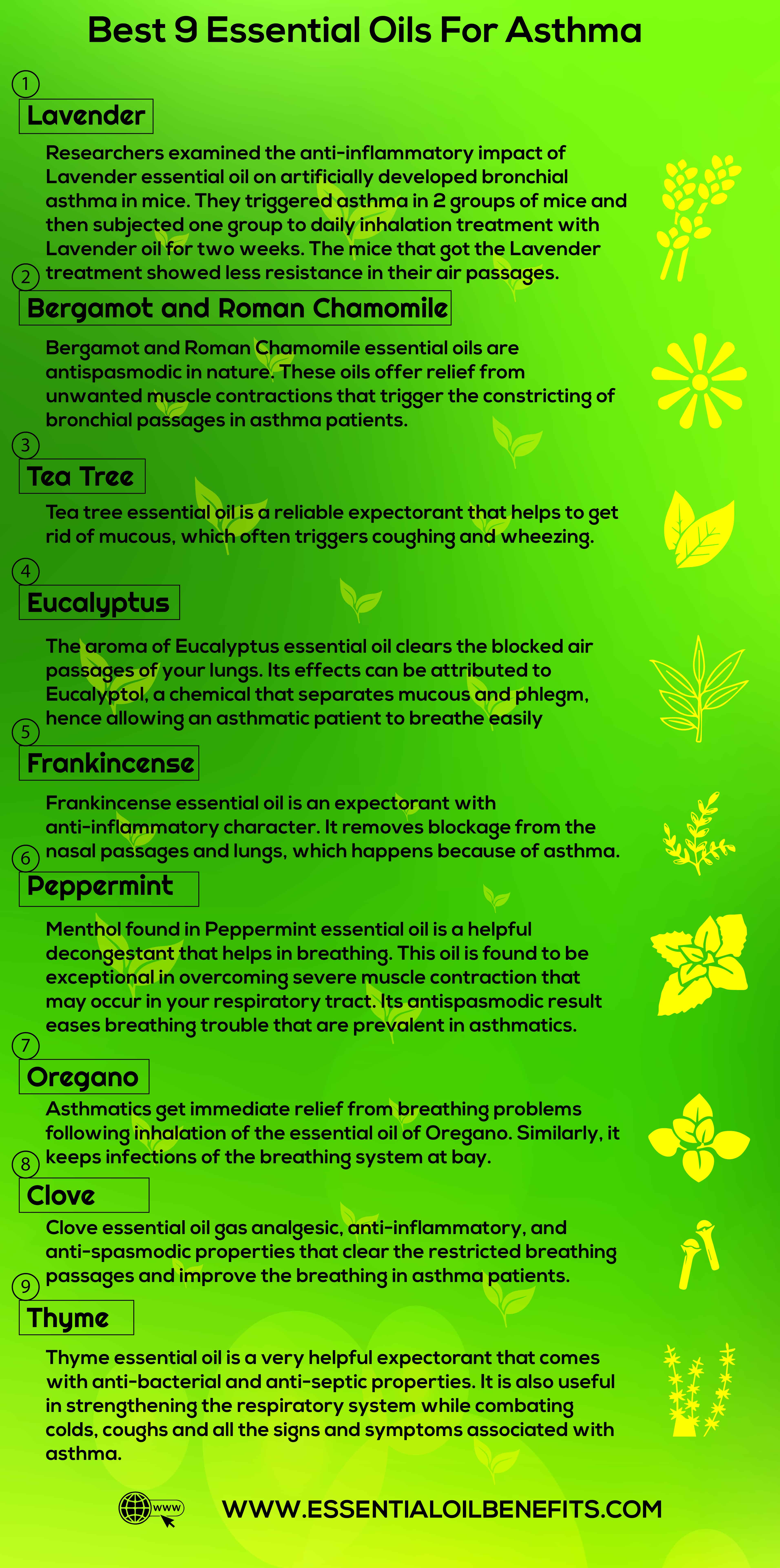 Inhaling tea tree oil asthma