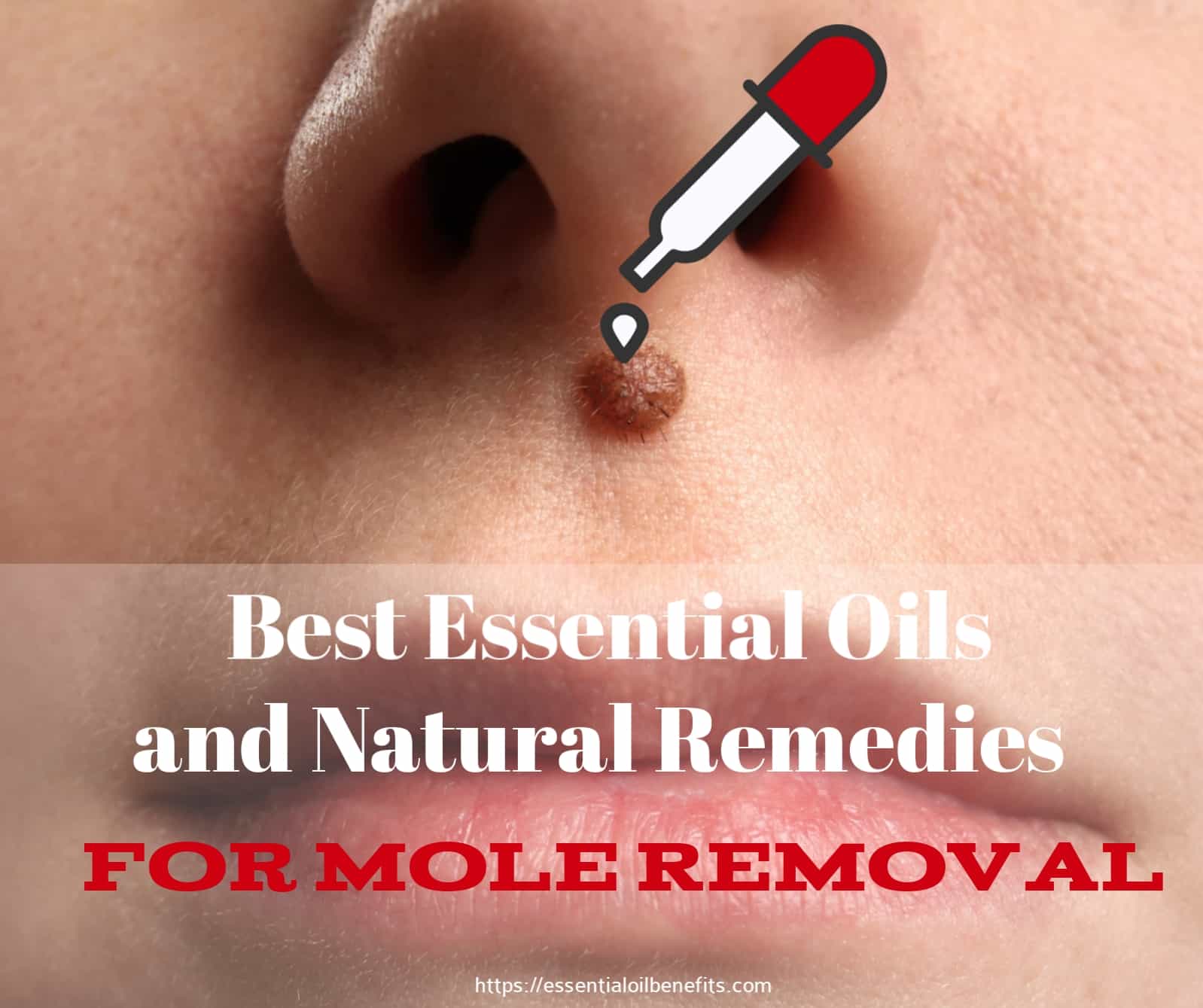Essential Oils for mole removal