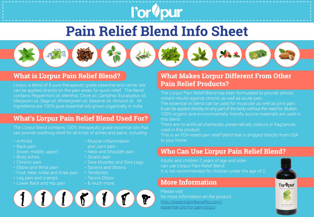 Essential Oils for Pain – L’orpur Essential Oil Benefits