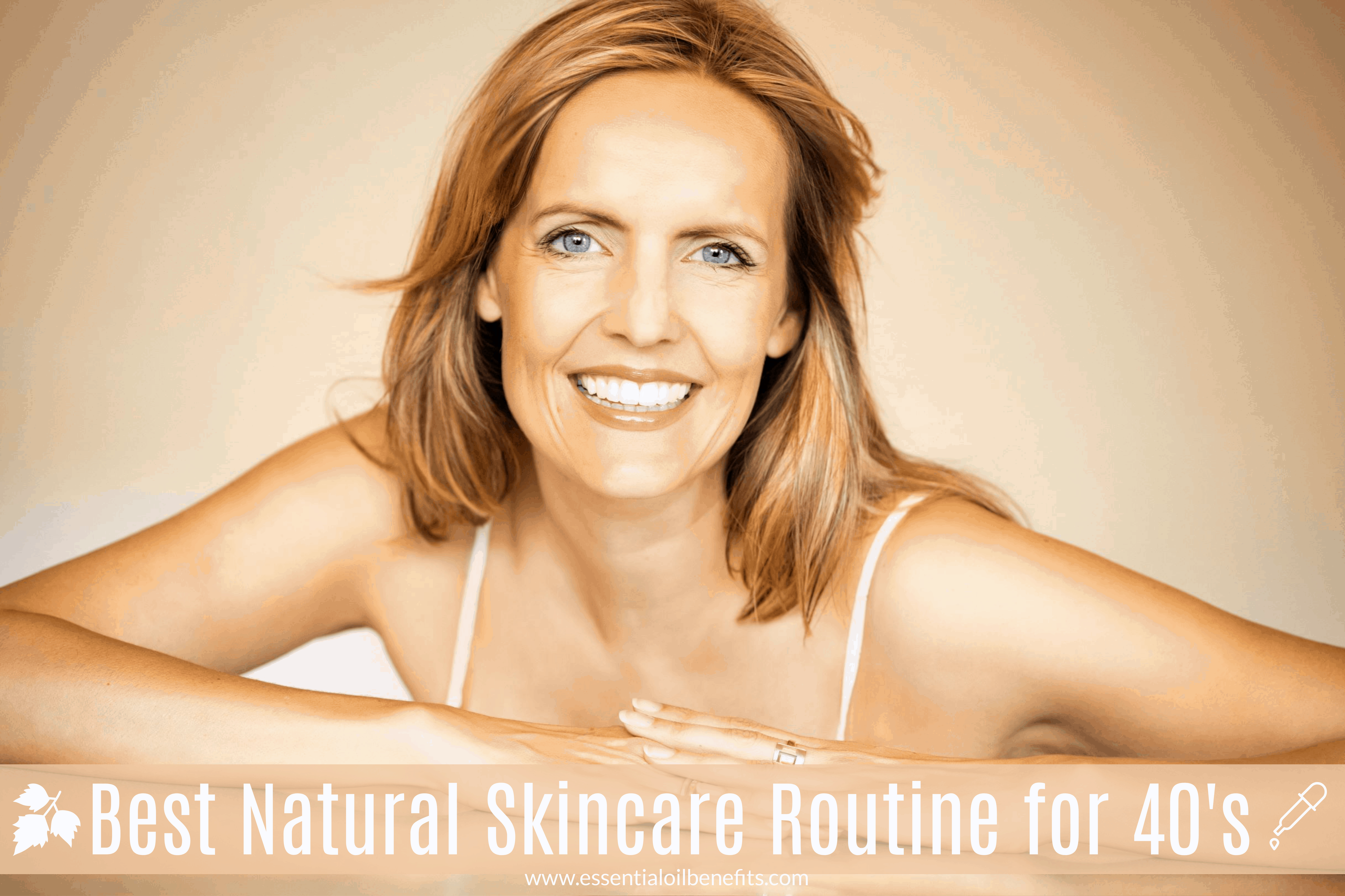 skincare routine for 40s