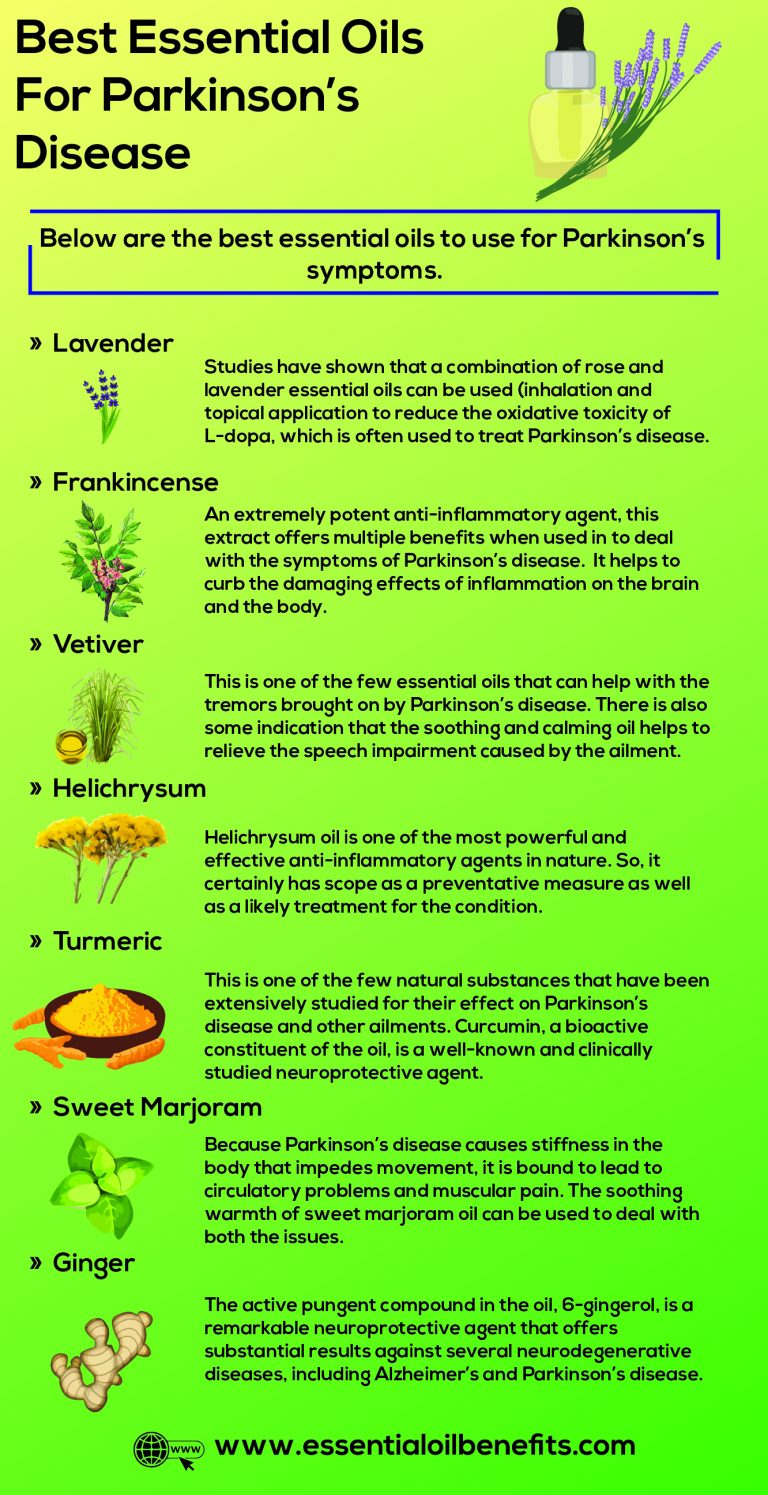 What Are The Best Essential Oils And Recipes To Manage Parkinson’s