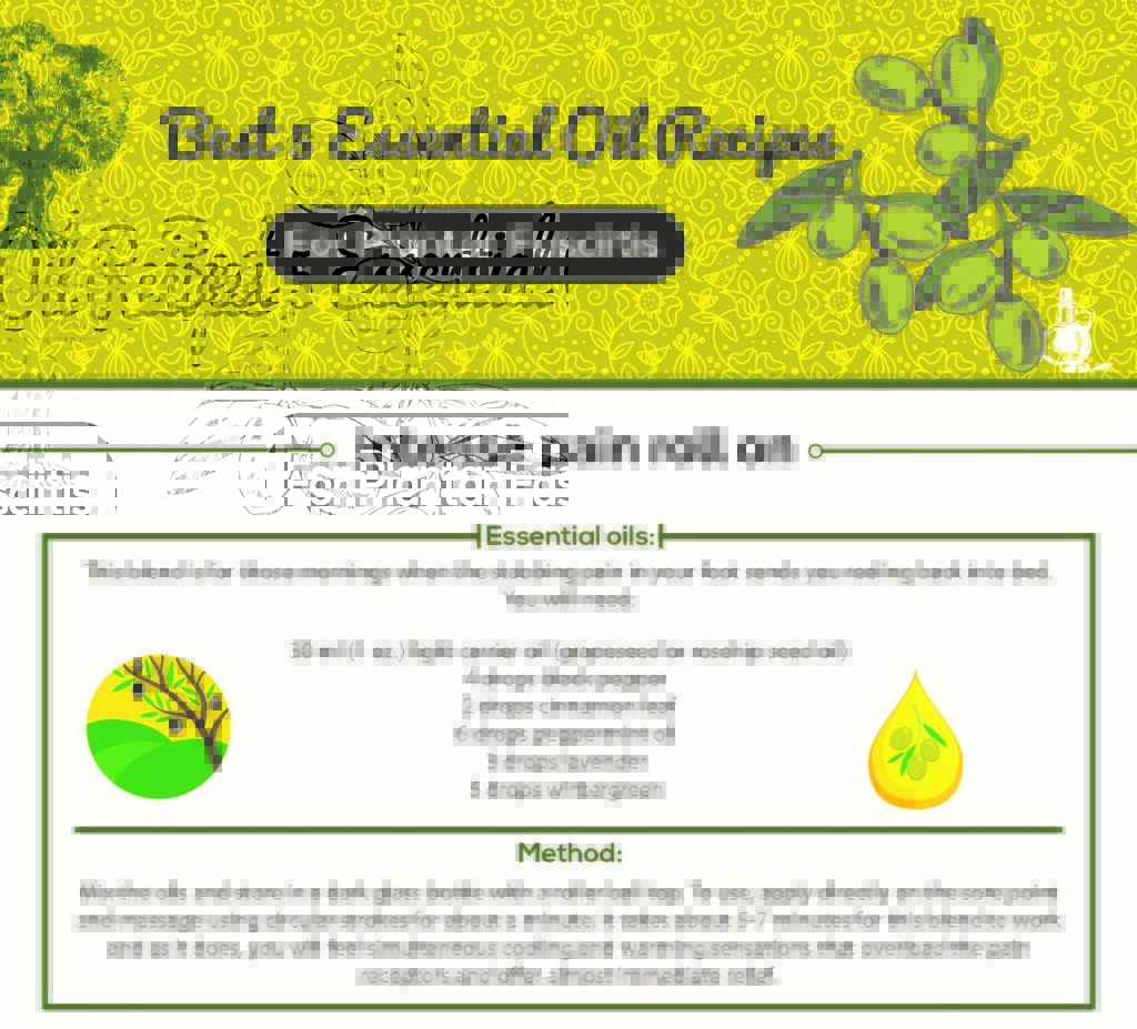 Essential Oils For Plantar Fasciitis When Your Feet Start Protesting