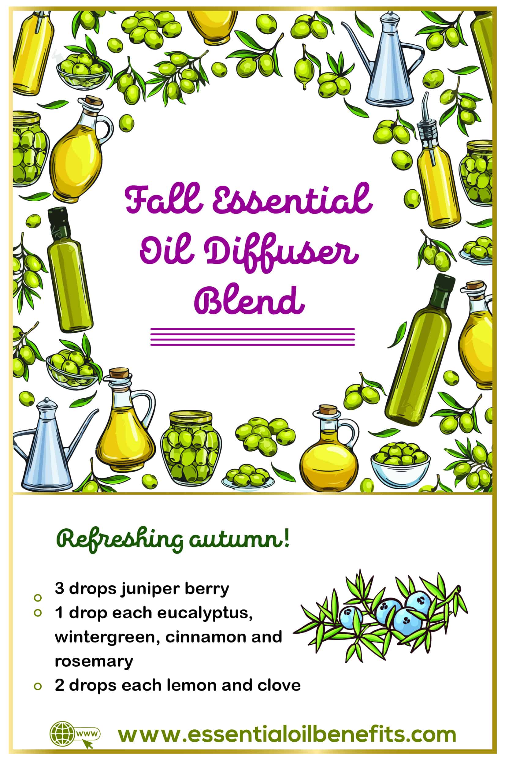 Meilleures huiles essentielles pour l'automne et 30 recettes spéciales d'automne essayées et testées! Avantages des huiles essentielles